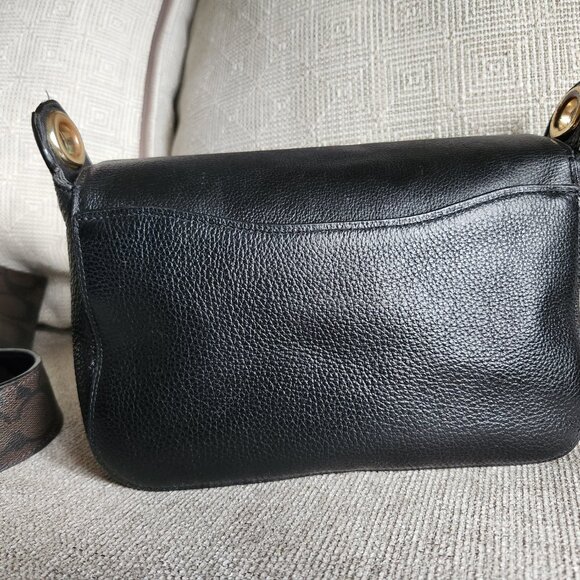 COACH black Jes crossbody shoulder bag with reversible strap F77979 - Picture 4 of 14